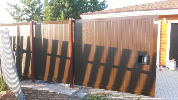 Сдвижные ворота