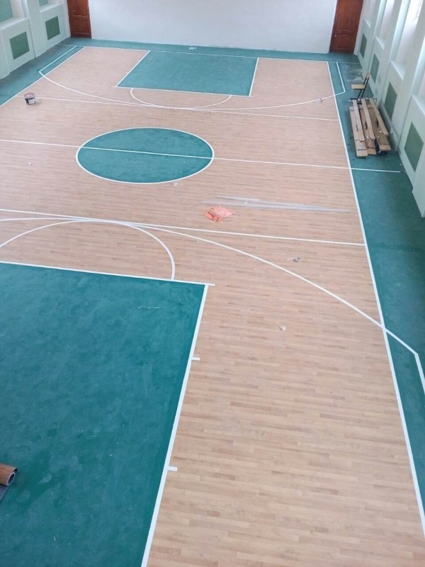 Покрытие в спортзал
