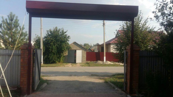 Рольворота въездные